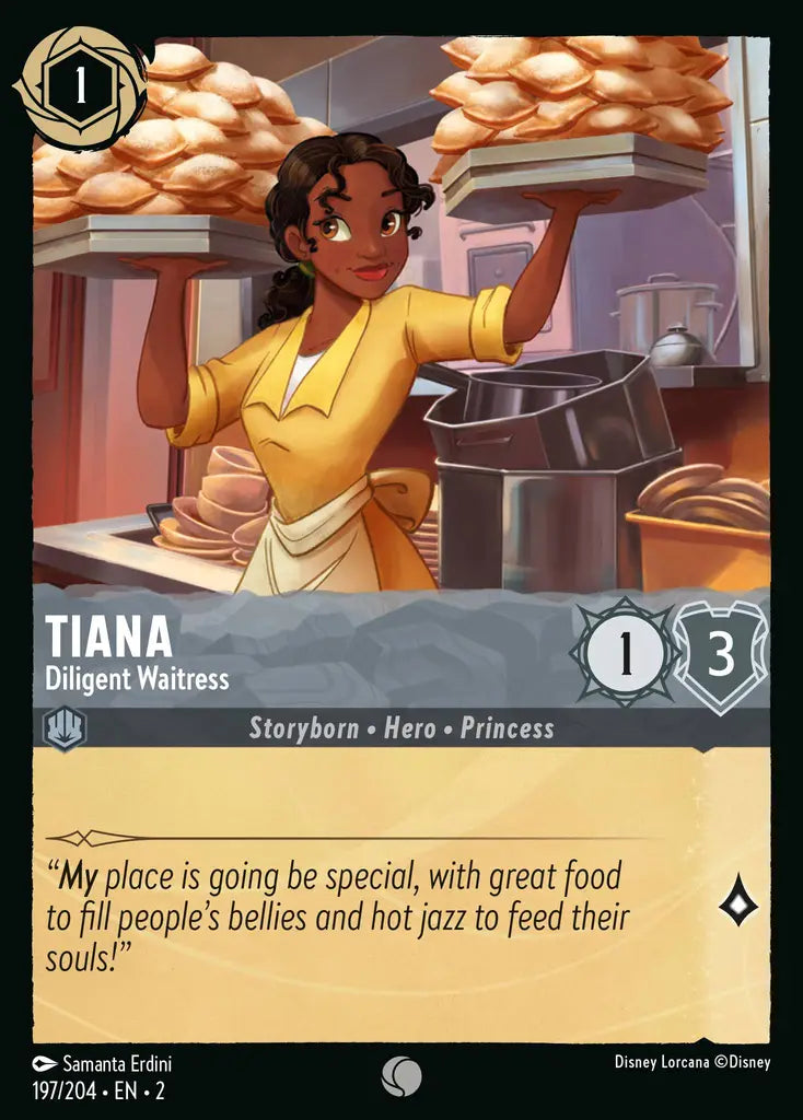 Tiana - Diligent Waitress [002-197]