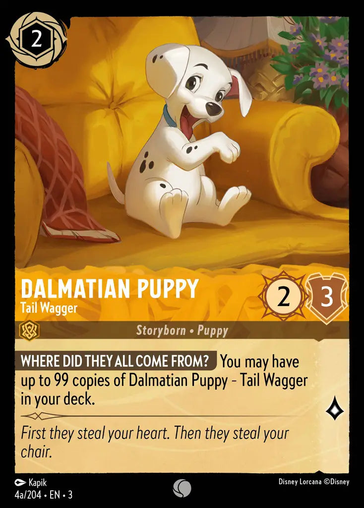Dalmatian Puppy – Tail Wagger [003-004a]