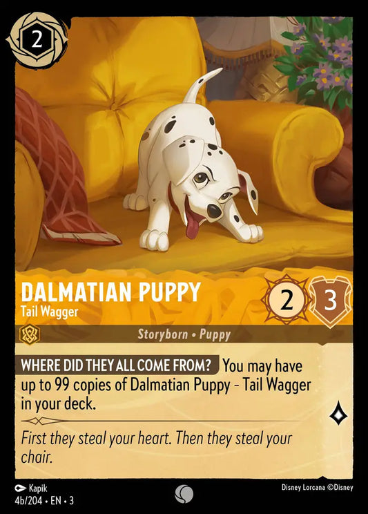 Dalmatian Puppy – Tail Wagger [003-004b]