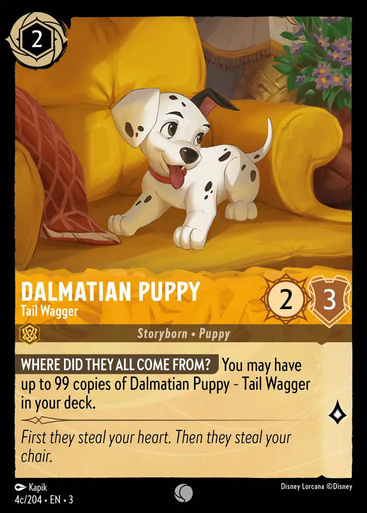 Dalmatian Puppy – Tail Wagger [003-004c]