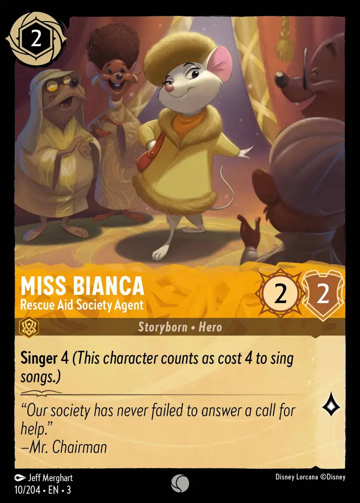 Miss Bianca – Rescue Aid Society Agent [003-010]