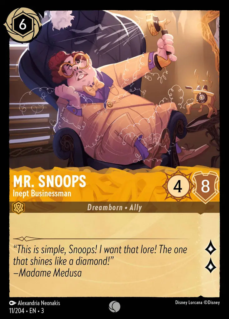 Mr. Snoops – Inept Businessman [003-011]