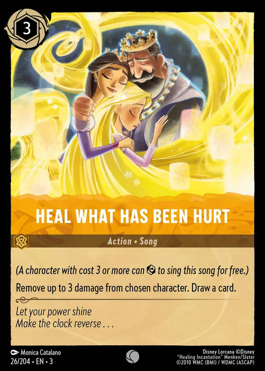 Heal What Has Been Hurt [003-026]