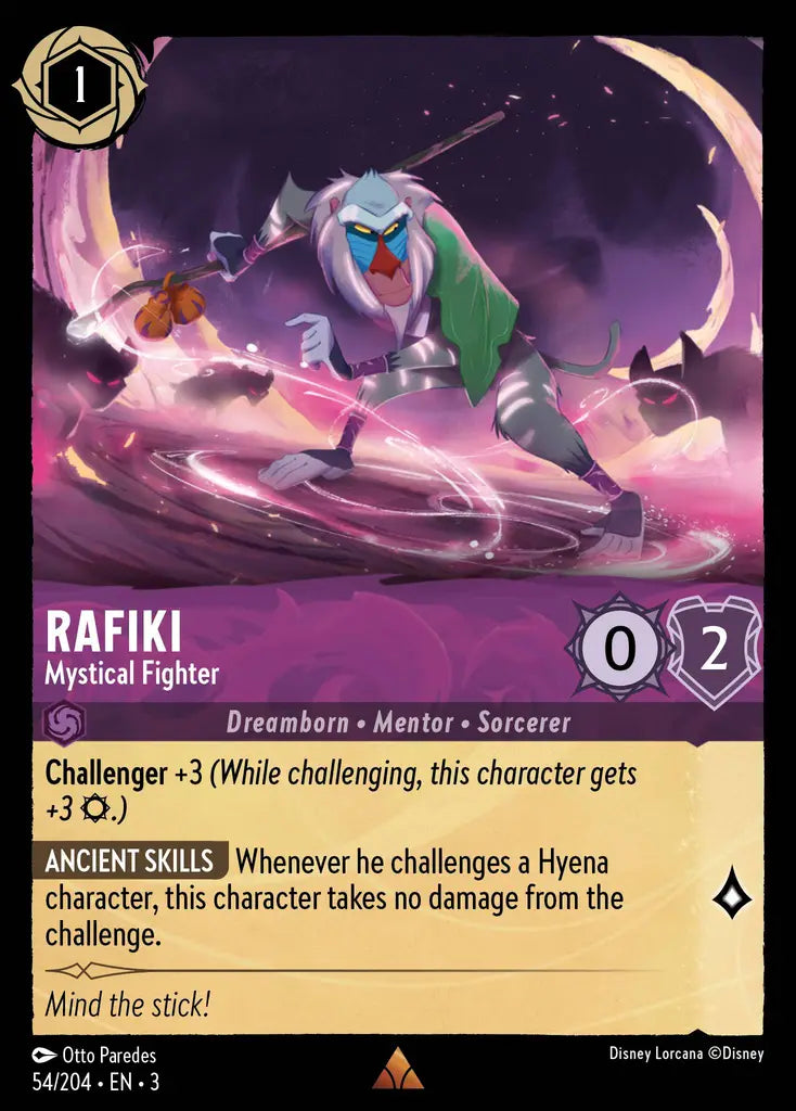 Rafiki - Mystical Fighter [003-054]