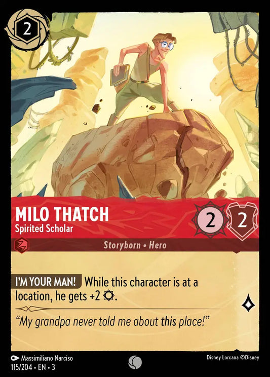 Milo Thatch - Spirited Scholar [003-115]