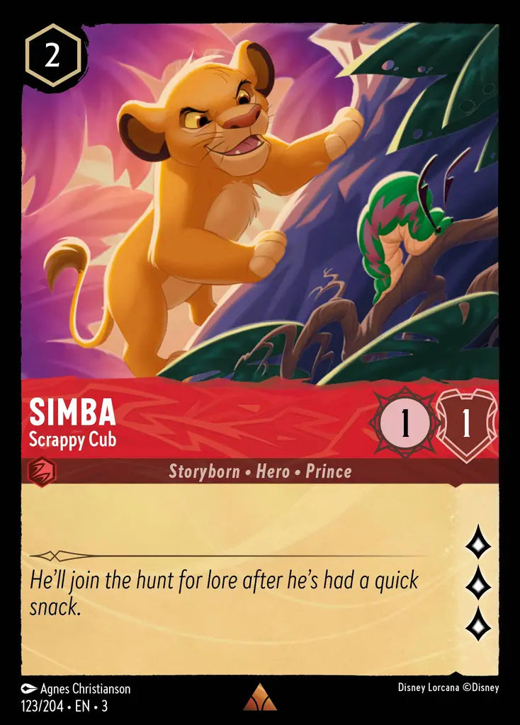 Simba - Scrappy Cub [003-123]