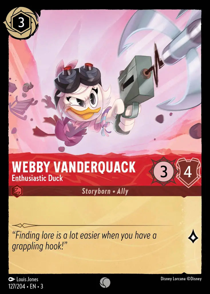 Webby Vanderquack - Enthusiastic Duck [003-127]