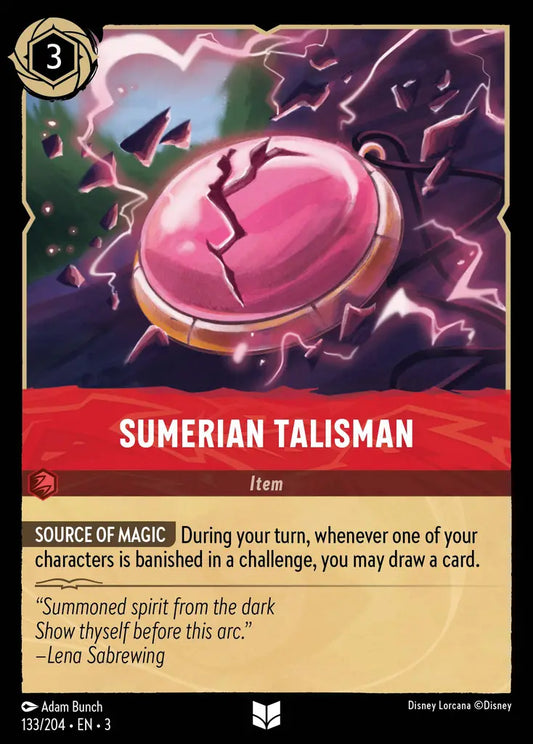 Sumerian Talisman [003-133]