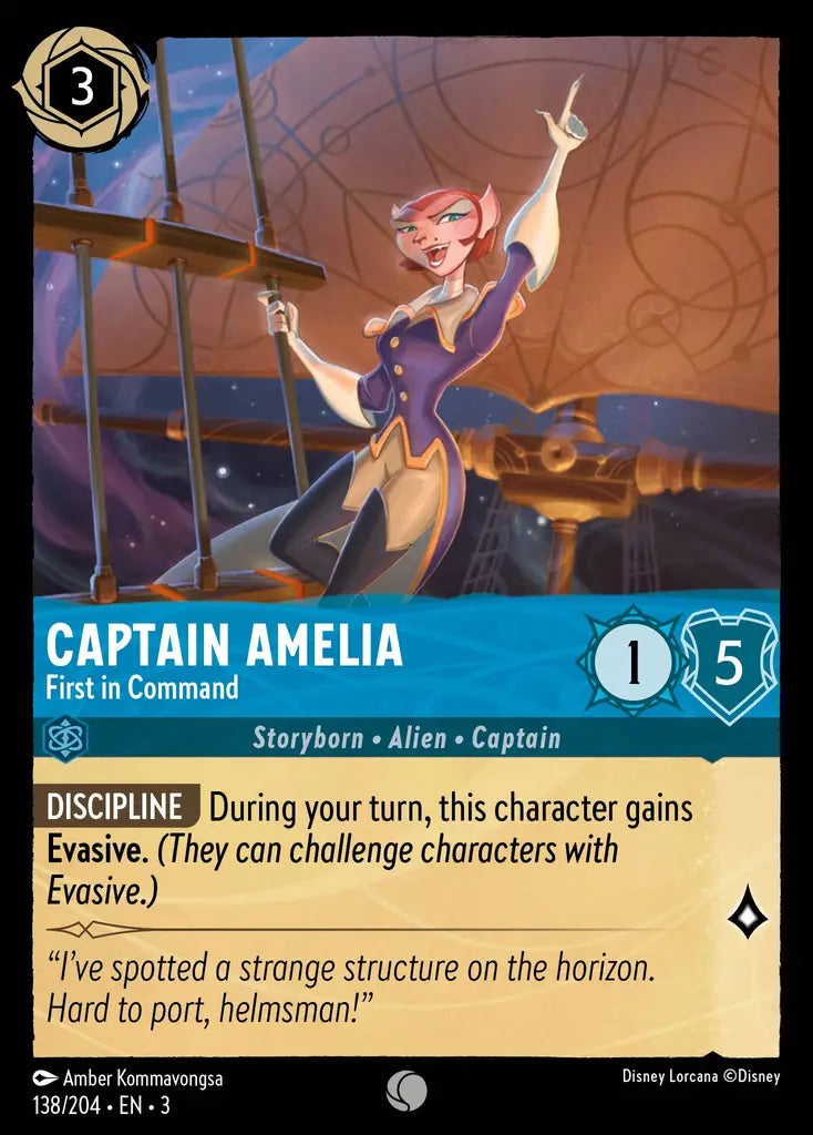 Captain Amelia - First in Command [003-138]