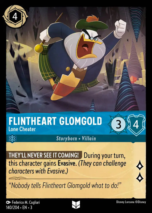 Flintheart Glomgold - Lone Cheater [003-140]