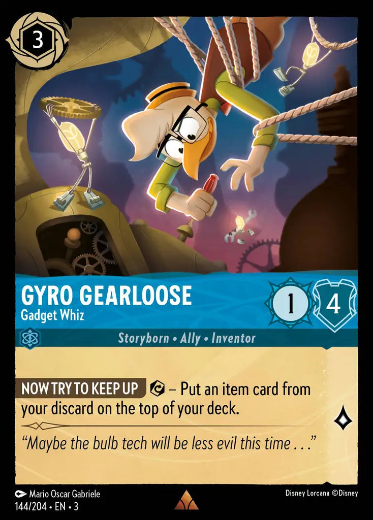 Gyro Gearloose - Gadget Whiz [003-144]