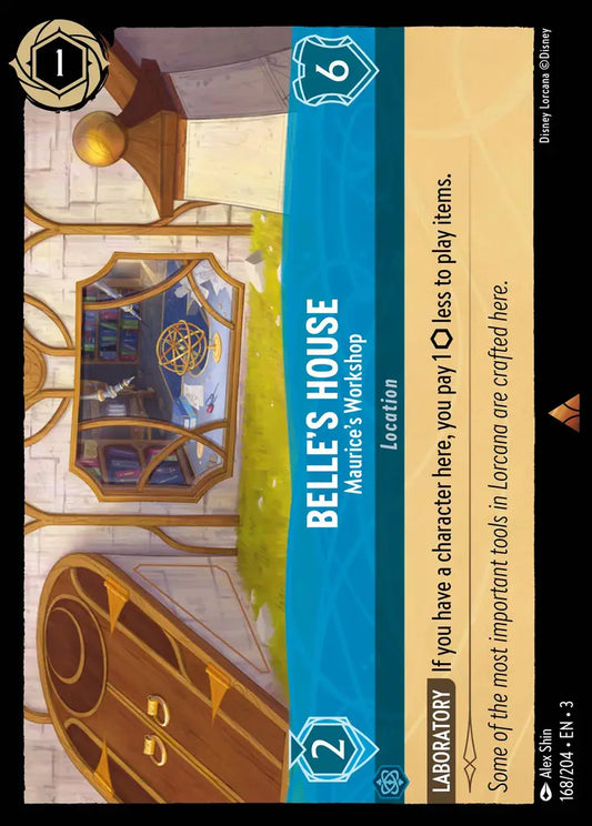 Belle's House - Maurice's Workshop [003-168]