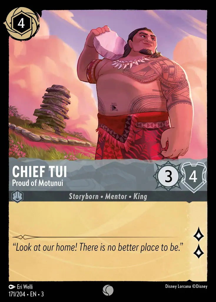 Chief Tui - Proud of Motunui [003-171]