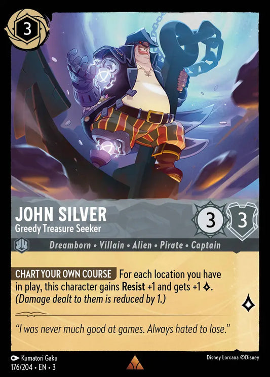 John Silver - Greedy Treasure Seeker [003-176]