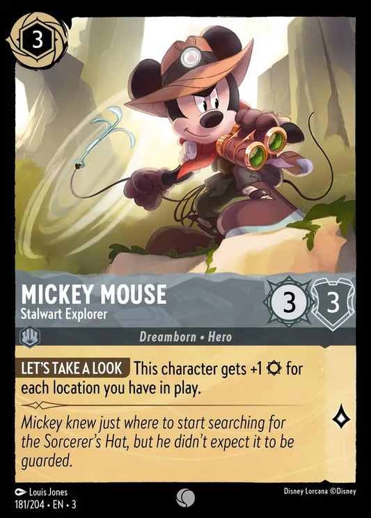 Mickey Mouse - Stalwart Explorer [003-181]
