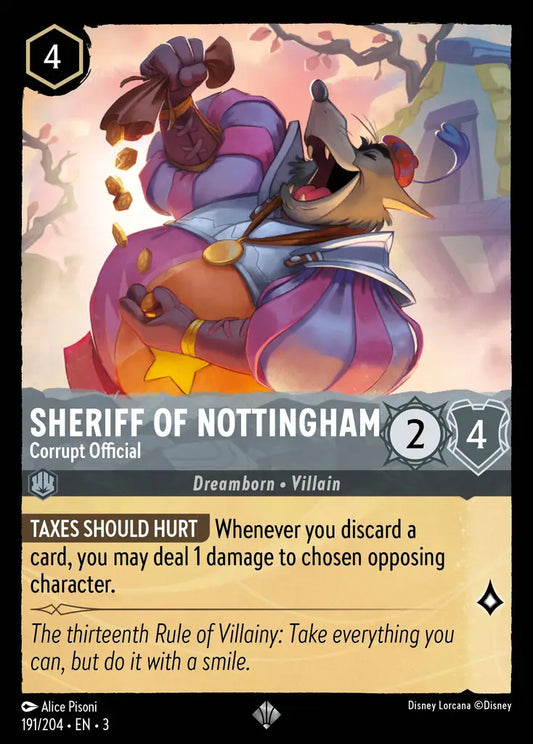 Sheriff Of Nottingham - Corrupt Official [003-191]