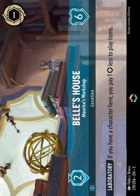 Belle's House - Maurice's Workshop [003-219]