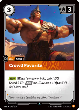 Crowd Favorite [UNL-102] [U]
