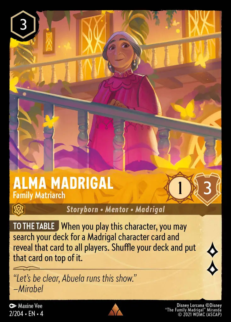 Alma Madrigal – Family Matriarch [004-002]