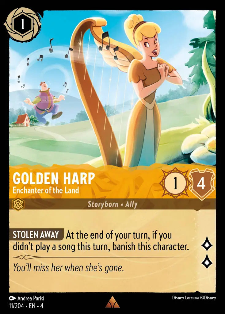 Golden Harp – Enchanter of the Land [004-011]