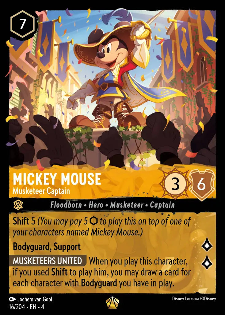 Mickey Mouse – Musketeer Captain [004-016]
