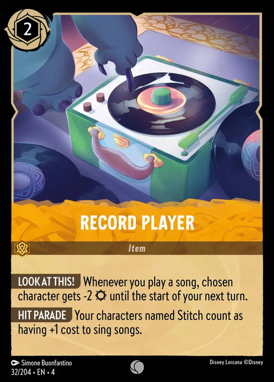 Record Player [004-032]