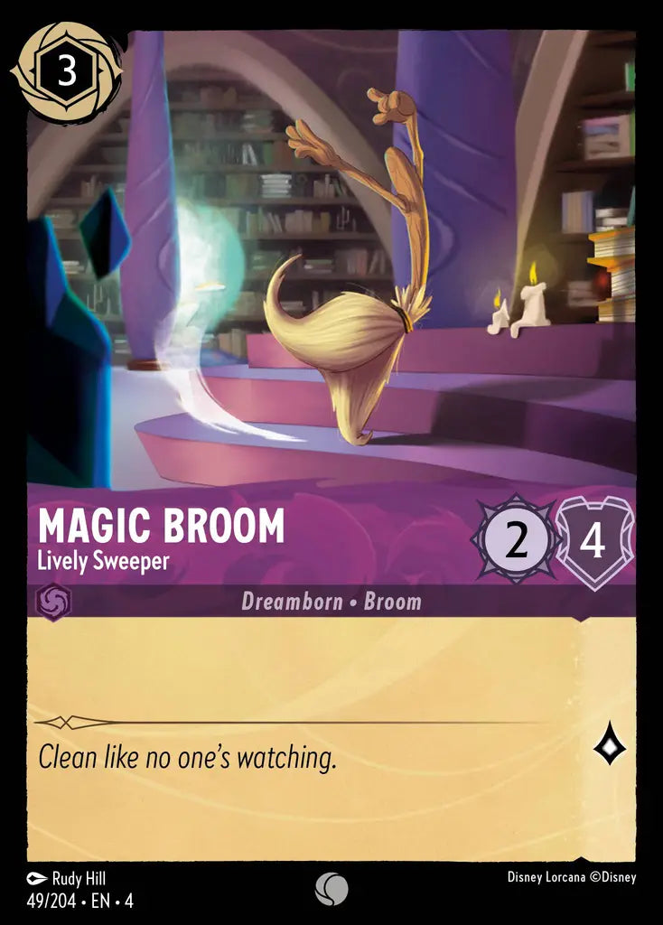 Magic Broom - Lively Sweeper [004-049]