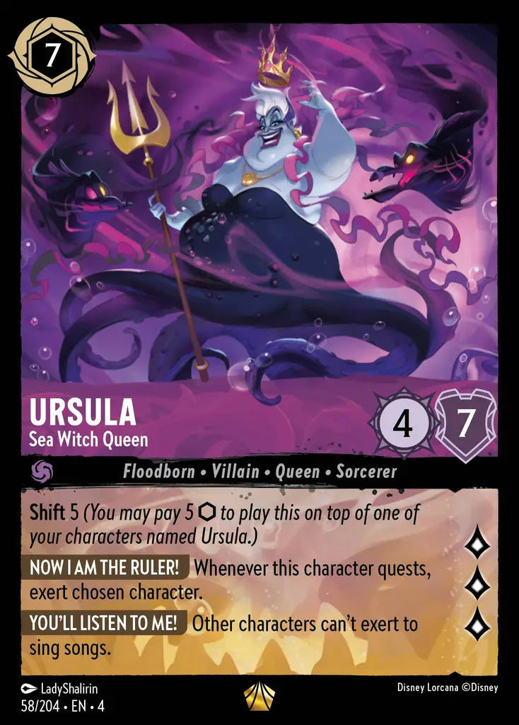 Ursula - Sea Witch Queen [004-058]