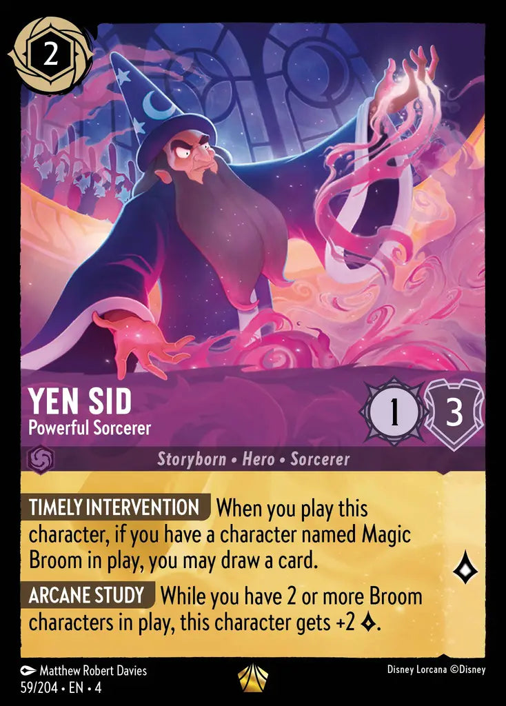 Yen Sid - Powerful Sorcerer [004-059]