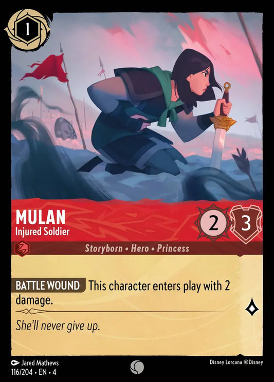 Mulan - Injured Soldier [004-116]