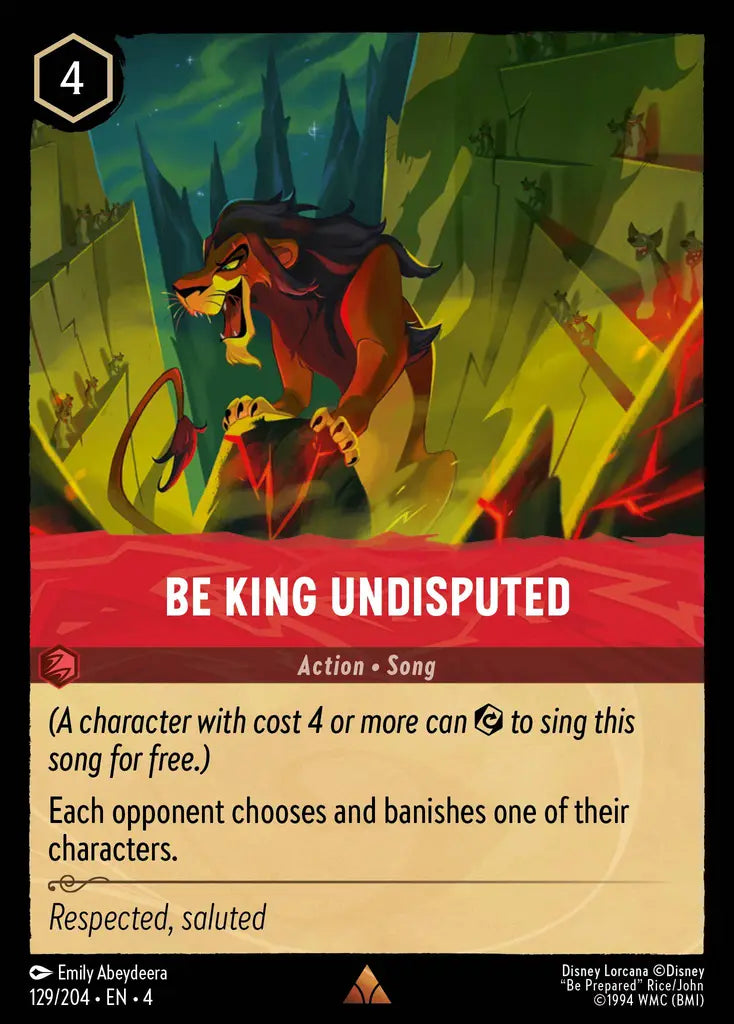 Be King Undisputed [004-129]