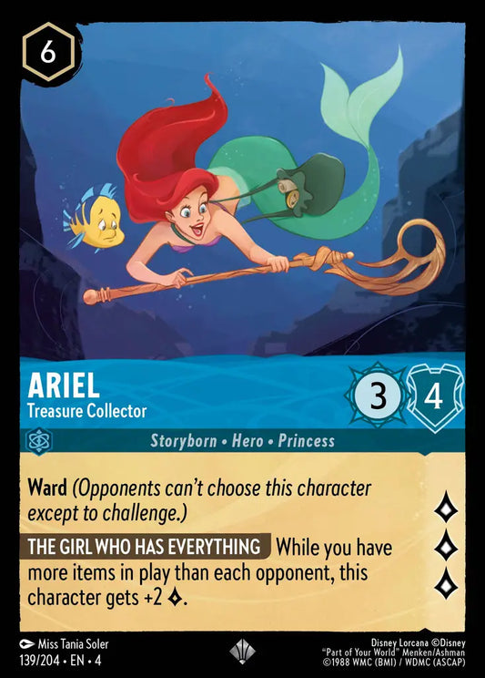 Ariel - Treasure Collector [004-139]