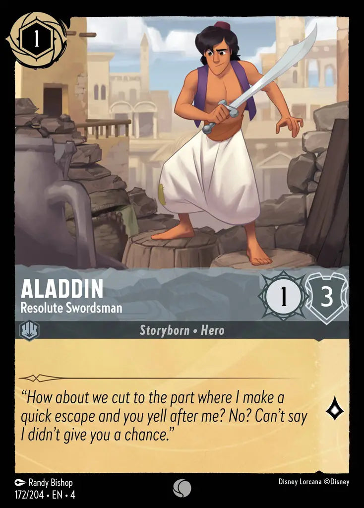 Aladdin - Resolute Swordsman [004-172]