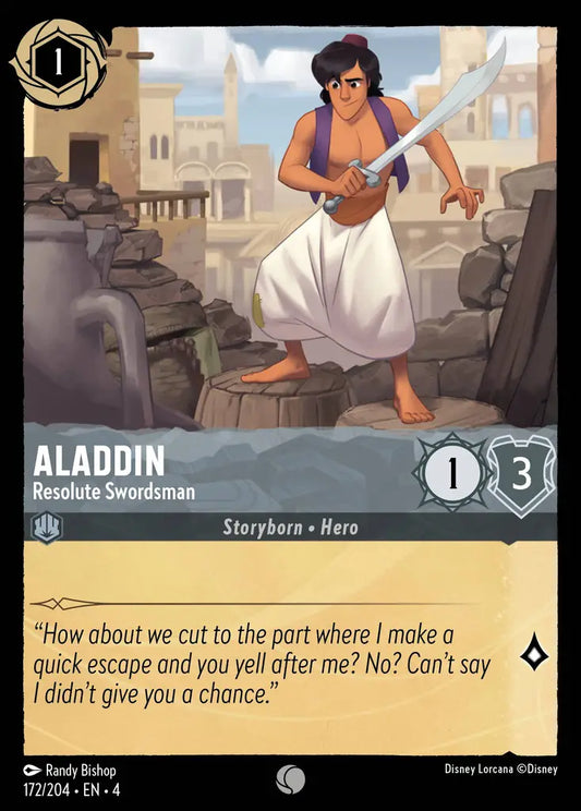 Aladdin - Resolute Swordsman [004-172]