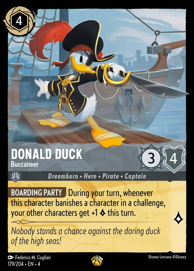 Donald Duck - Buccaneer [004-179]