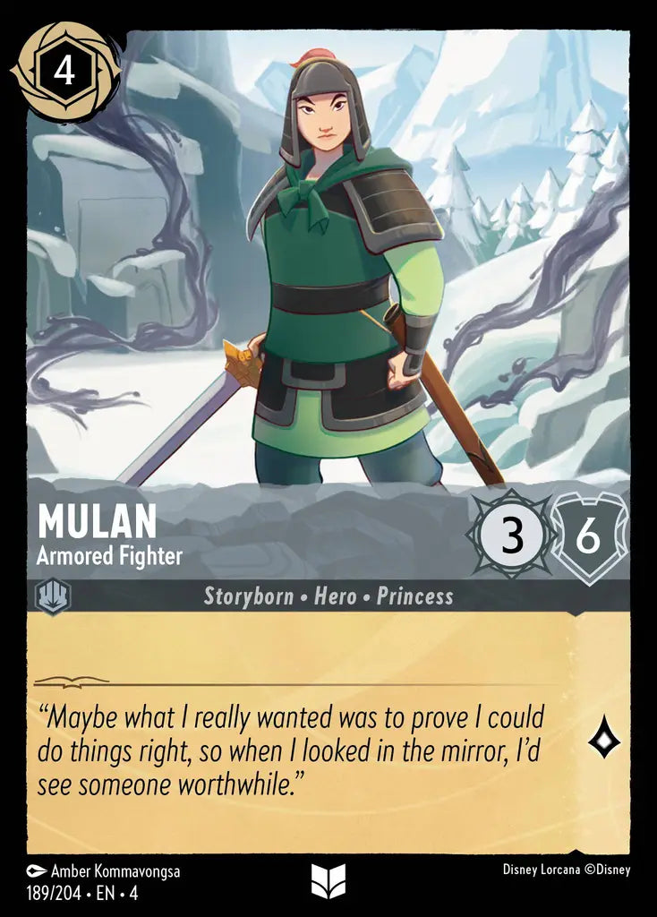 Mulan - Armored Fighter [004-189]