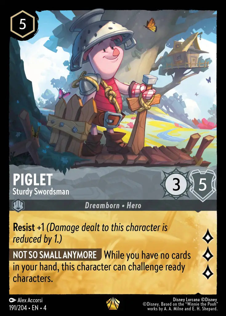 Piglet - Sturdy Swordsman [004-191]