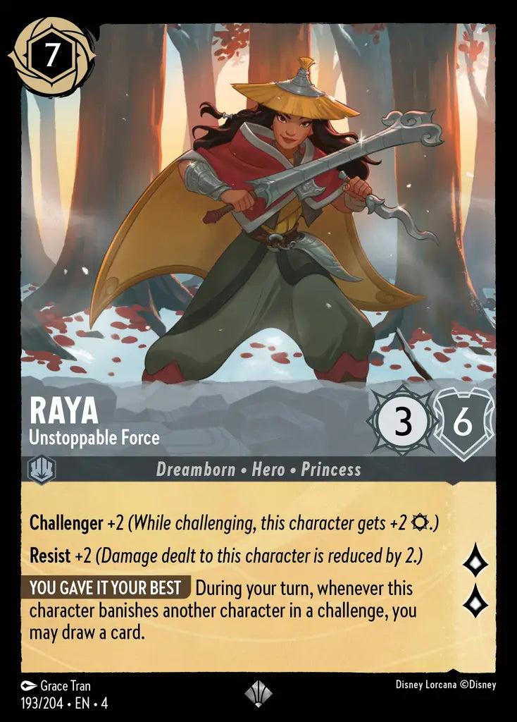 Raya - Unstoppable Force [004-193]