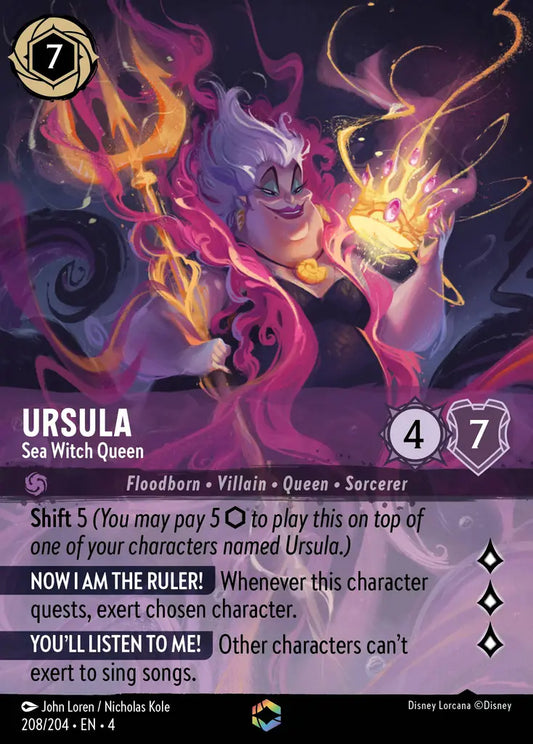 Ursula - Sea Witch Queen [004-208]