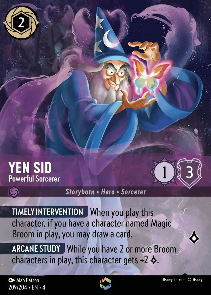 Yen Sid - Powerful Sorcerer [004-209]