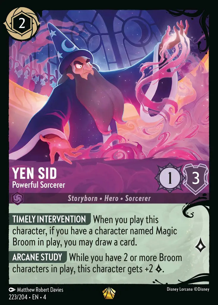 Yen Sid - Powerful Sorcerer [004-223]