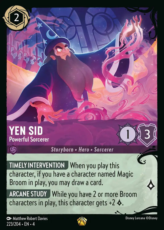 Yen Sid - Powerful Sorcerer [004-223]