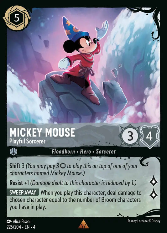 Mickey Mouse - Playful Sorcerer [004-225]