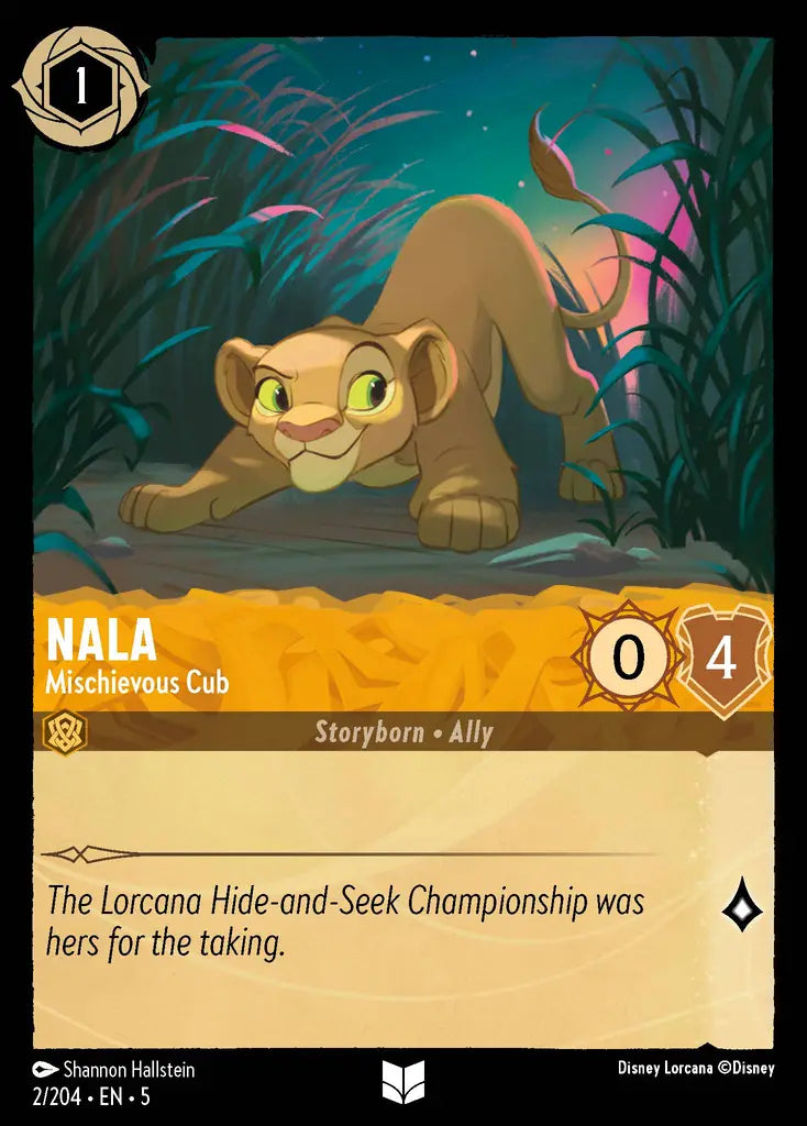 Nala - Mischievous Cub [005-002]