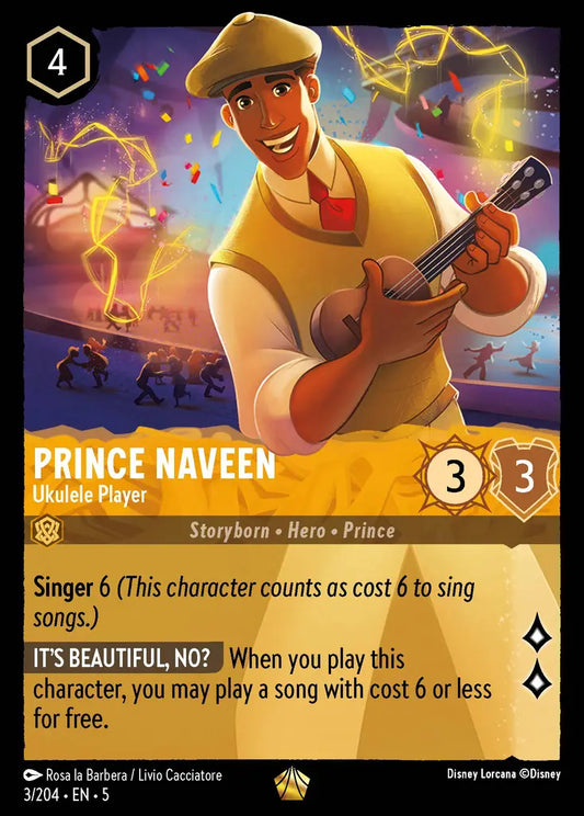 Prince Naveen - Ukulele Player [005-003]