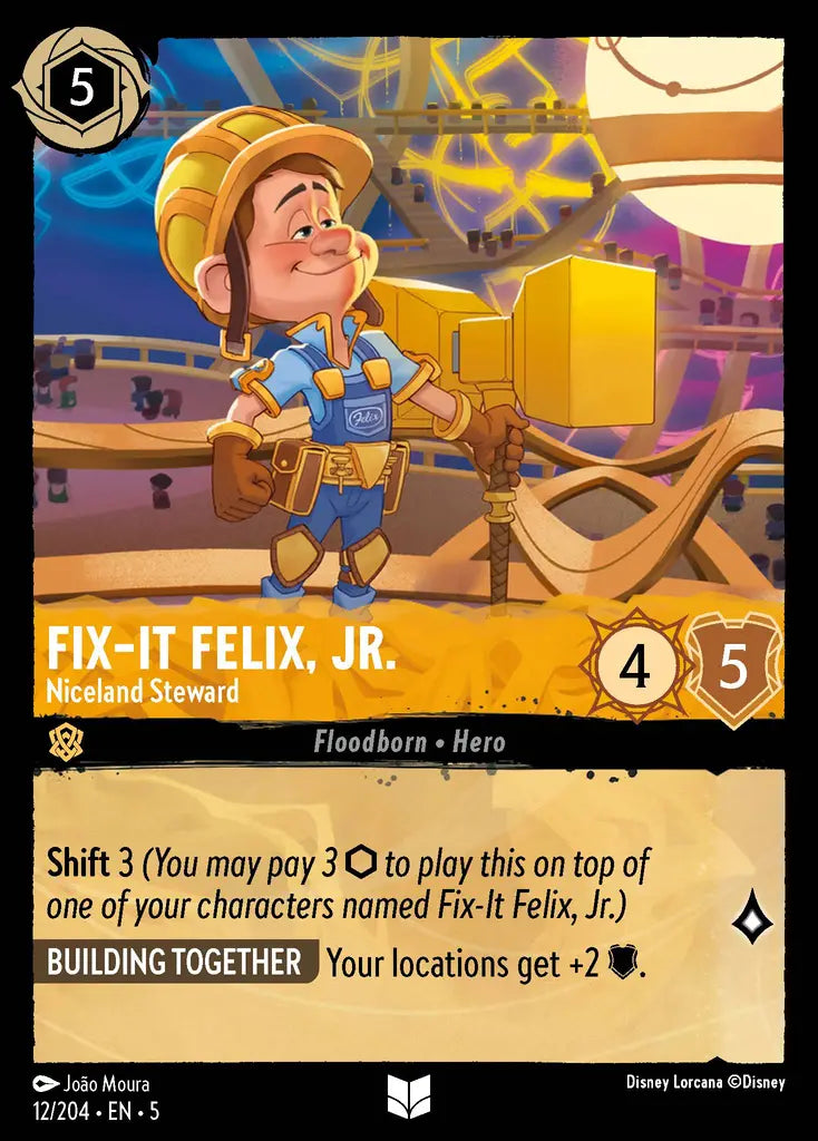 Fix-It Felix, Jr. - Niceland Steward [005-012]