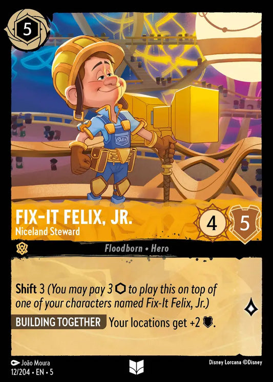 Fix-It Felix, Jr. - Niceland Steward [005-012]