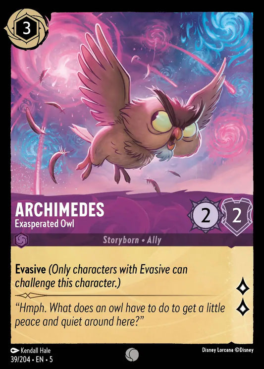 Archimedes - Exasperated Owl [005-039]