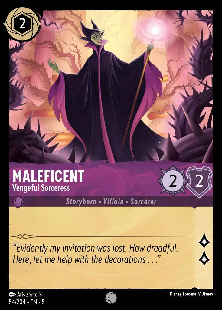 Maleficent - Vengeful Sorceress [005-054]