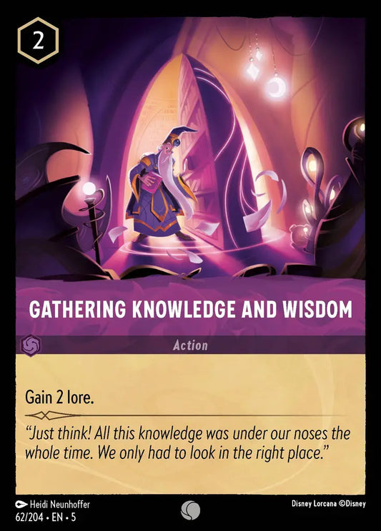Gathering Knowledge and Wisdom [005-062]